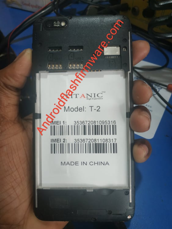 Titanic T2 Flash File MT6580 6.0 Lcd Fix & Hang Logo Fix Firmware