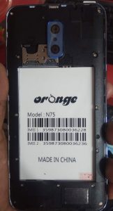Orange N75 Flash File | MT6580 5.1 Lolipop Update Firmware Stock Rom
