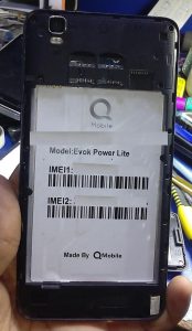 QMobile Evok Power Lite Flash File | MT6580 Android 7.0 Hang Logo Fix Stock Rom