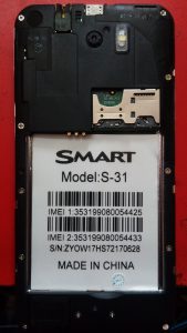 Smart S31 Flash FIle MT6572 About 5.1 Hang Logo & Lcd Fix Stock Firmware Rom