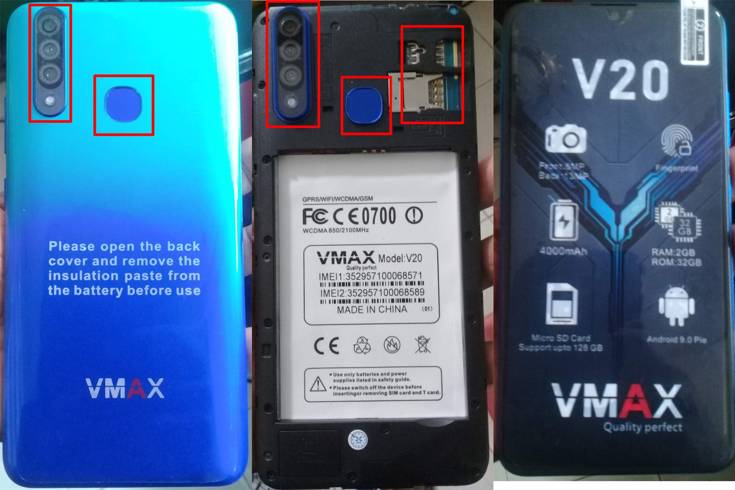 Vmax V20 Flash File All Version MT6580 & MT6572 Firmware Download