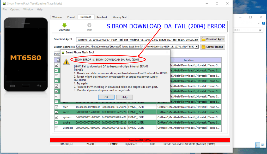 Building driver info list fail error code 0x3 что делать