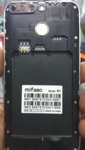 Mifaso X1 Flash File Firmware