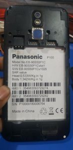 Panasonic P100 Flash File