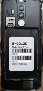 S-Color Mate 10 Pro Flash FIle