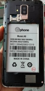 Gphone A9 Flash File All Version MT6580 Last Update Firmware