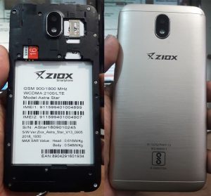 ZIOX Astra Star Flash File