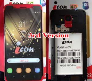 Icon IM22 Flash File Firmware All Version MT6580 Stock Rom