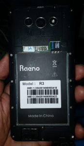 Raeno R3 Flash File
