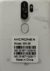 Micronex MX58 Flash File