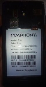 Symphony G10 Flash File