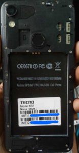 Tecno KB7 Flash File