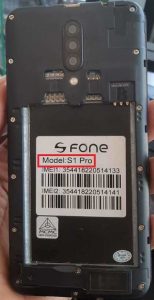 S Fone S1 Pro Flash File